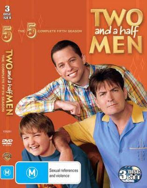 TWO AND A HALF MEN | TWO AND A HALF MEN SEASON 5 (3DVD)