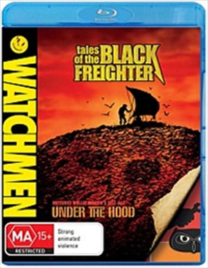 WATCHMEN ANIMATED | TALES OF THE BLACK FREIGHTER / UNDER THE HOOD (BLU - RAY)