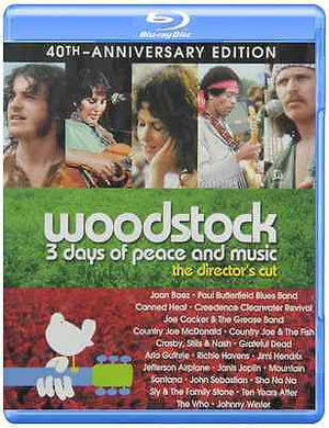 MOVIE BLUMUS | WOODSTOCK - 40TH ANIVERSARY EDITION DIRECTORS CUT (BLU - RAY)