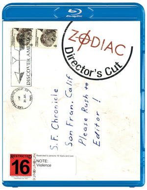 MOVIE BLUTHR | ZODIAC - DIRECTORS CUT (BLU-RAY)