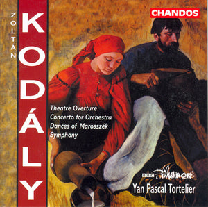 Z. KODALY^YAN PASCAL TORTELIER | SYMPHONY IN C / CONCERTO FOR ORCHESTRA