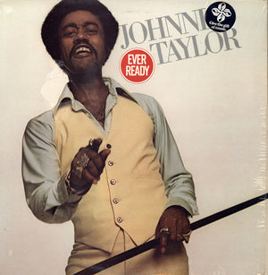 JOHNNIE TAYLOR | EVER READY - WRITING ON COVER