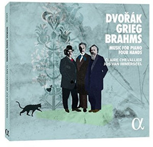 | DVORAK GRIEG & BRAHMS: MUSIC FOR PIANO FOUR HANDS