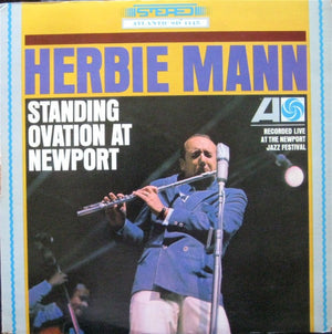 HERBIE MANN | STANDING OVATION AT NEWPORT - US - LAMINATE CREASING