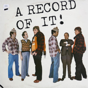 VARIOUS | RECORD OF IT