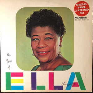 ELLA FITZGERALD | BEST OF ELLA FITZGERALD - 2LP - SEAM SPLIT