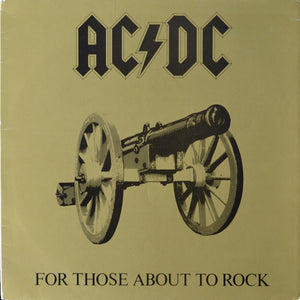 AC / DC | FOR THOSE ABOUT TO ROCK - NZ 1981