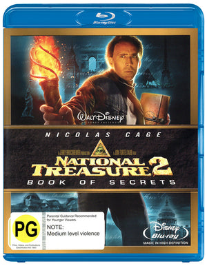 NATIONAL TREASURE 2 - BOOK OF SECRETS (BLU - RAY)