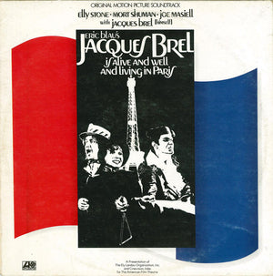 ORIGINAL CAST | JACQUES BREL IS ALIVE AND WELL AND LIVING IN PARIS - 2LP - HOLES IN COVER