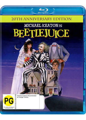 MOVIE BLUCOM | BEETLEJUICE - 20TH ANNIVERSARY EDITION (BLU-RAY)
