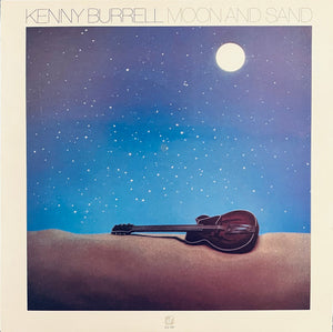 KENNY BURRELL | MOON AND SAND - HOLE PUNCH IN COVER - WRITING ON BACK COVER