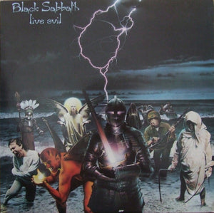 BLACK SABBATH | LIVE EVIL - 2LP - PROMO - STICKER DAMAGE