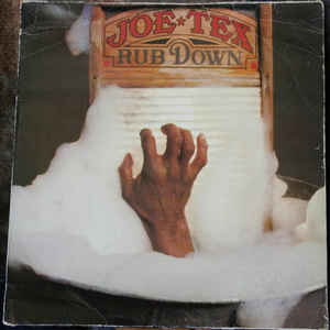 JOE TEX | RUB DOWN - USA - WHITE LABEL PROMO - ROUGH COVER - PROMO STICKER