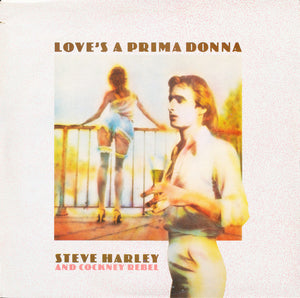 STEVE HARLEY / COCKNEY REBEL | LOVES A PRIMA DONNA - PUNCH HOLE