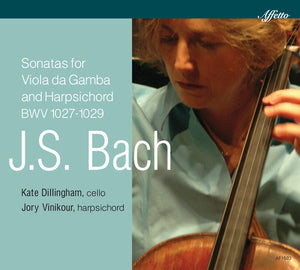 | J.S. BACH: SONATAS FOR VIOLA DA GAMBA & HARPSICHOD