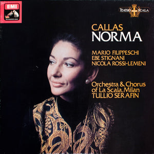 BELLINI | NORMA - CALLAS FILIPPESCHI STIGNANI ROSSI-LEMENI LA SCALA SERAFIN - 1978 ISSUE