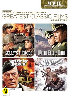 MOVIE WA | GREATEST CLASSIC FILMS - WW II BATTLEFRONT EUROPE (4DVD SET)