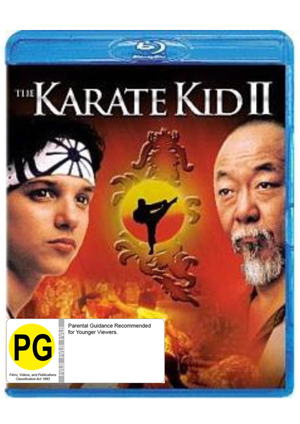 MOVIE BLUACT | KARATE KID PART II (BLU - RAY)