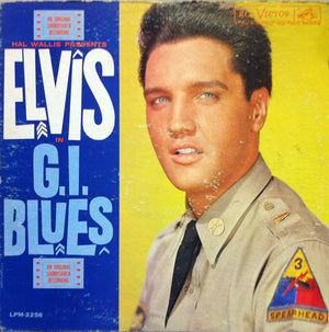 ELVIS PRESLEY | GI BLUES - USA MONO LONG PLAY BLACK LABELS