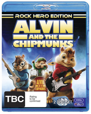 MOVIE BLUFA | ALVIN AND THE CHIPMUNKS (2007)  - ROCK HERO EDITION (2BLU - RAY)