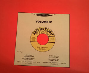 VARIOUS | RARE ROCKABILLY VOLUME FOUR - UK MONO