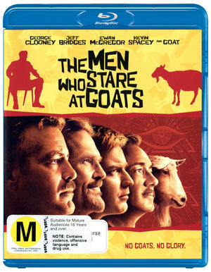 MOVIE BLUCO | MEN WHO STARE AT GOATS (BLU - RAY)
