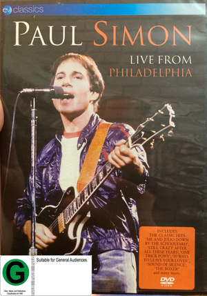 PAUL SIMON | PAUL SIMON LIVE FROM PHILADELPHIA 1980