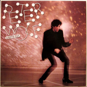 PETER WOLF | LIGHTS OUT - WRITING ON COVER