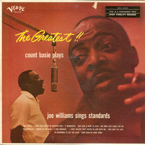 COUNT BASIE / JOE WILLIAMS | GREATEST - COUNT BASIE PLAYS JOE WILLIAMS SINGS STANDARDS