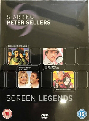 MOVIE COM | STARRING PETER SELLERS (4DVD) (ZONE 2)