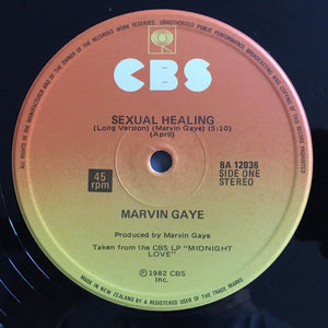 MARVIN GAYE | SEXUAL HEALING 12 - NZ - GENERIC SLEEVE