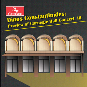 DINOS CONSTANTINIDES^JOHANNA COX^LENORA COX-LEGGATT | DINOS CONSTANTINIDES: PREVIEW OF CARNEGIE HALL