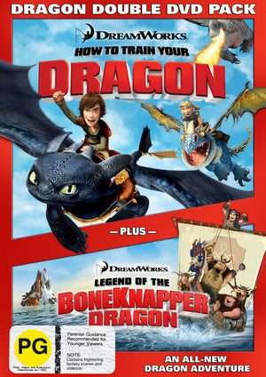 MOVIE FA | HOW TO TRAIN YOUR DRAGON / BONEKNAPPER DRAGON (2DVD)