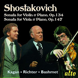 | SHOSTAKOVICH: VILOLIN SONATA VIOLA SONATA OPP. 134