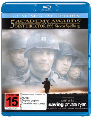 MOVIE BLUWAR | SAVING PRIVATE RYAN - SPECIAL EDITION (2BLURAY)