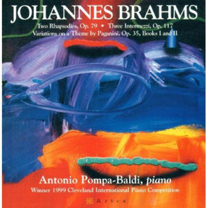 J. BRAHMS^ANTONIO POMPA-BALDI | 2 RHAPSODIES OP 79