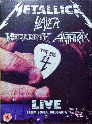 BIG 4 LIVE IN SOFIA BULGARIA (2DVD)