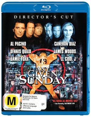 MOVIE BRDR | ANY GIVEN SUNDAY (BLU - RAY)