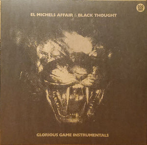 EL MICHELS AFFAIR / BLACK THOUGHT | GLORIOUS GAME  - INSTRUMENTALS (RED SPLATTER EDITION) (VINYL)