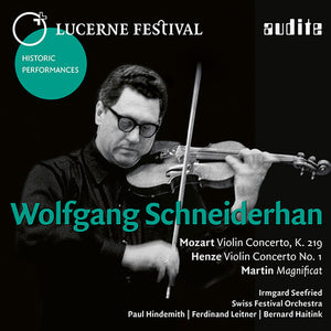 SCHNEIDERHAN: LUCERNE FESTIVAL X