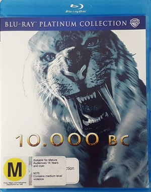 MOVIE BLUAC | 10000 BC PLATINUM COLLECTION (BLURAY)