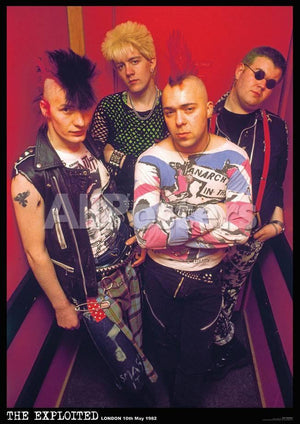 EXPLOITED LONDON 1982 POSTER 25