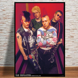 EXPLOITED LONDON 1982 POSTER 25