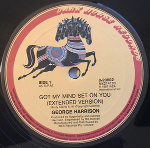 GEORGE HARRISON | GOT MY MIND SET ON YOU - 12"