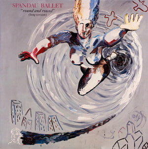 SPANDAU BALLET | ROUND AND ROUND 12 - GATEFOLD - STICKER WEAR ON COVER