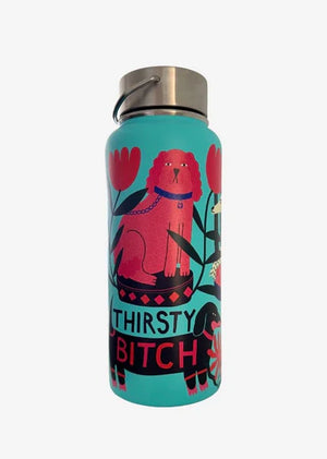 THIRSTY BITCH DRINK BOTTLE - STUDIO  SOPH