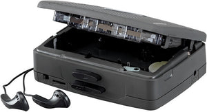 CASSETTE PLAYER WALKMAN WITH AM/FM RADIO AND EAR BUDS