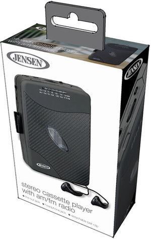 CASSETTE PLAYER WALKMAN WITH AM/FM RADIO AND EAR BUDS