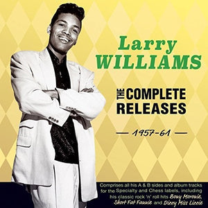 LARRY WILLIAMS | COMPLETE RELEASES 1957-61