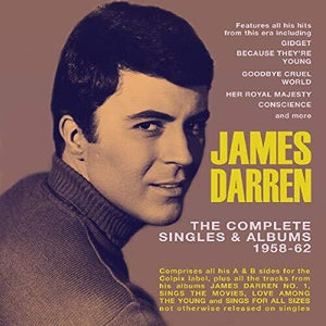 JAMES DARREN | COMPLETE SINGLES & ALBUMS 1958-62